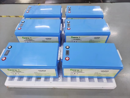 ηλιακή μπαταρία πακέτων LiFePO4 μπαταριών λίθιου 400Ah 12V για EES UPS