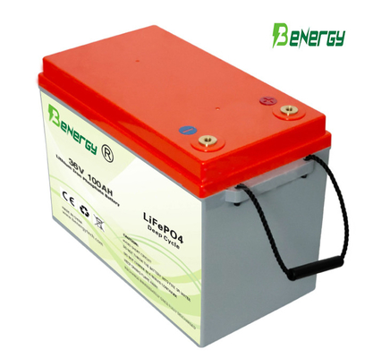 36V 100AH ​​Lifepo4 Storage Battery for Golf Cart AGV Robot